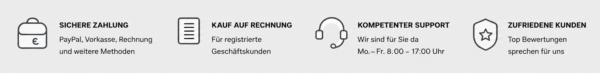 Sichere Zahlung und Service bei TROJA Tire